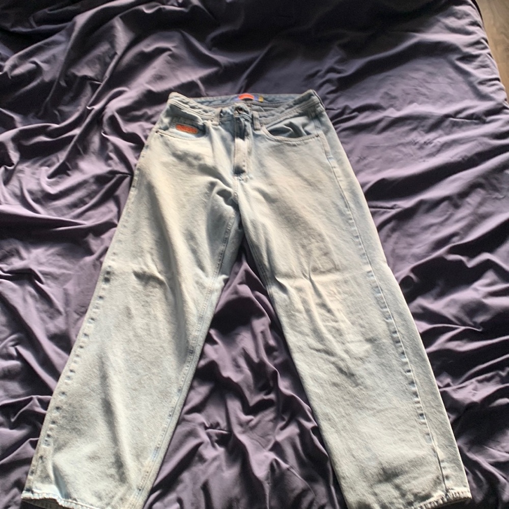 baggy light wash empyre pants